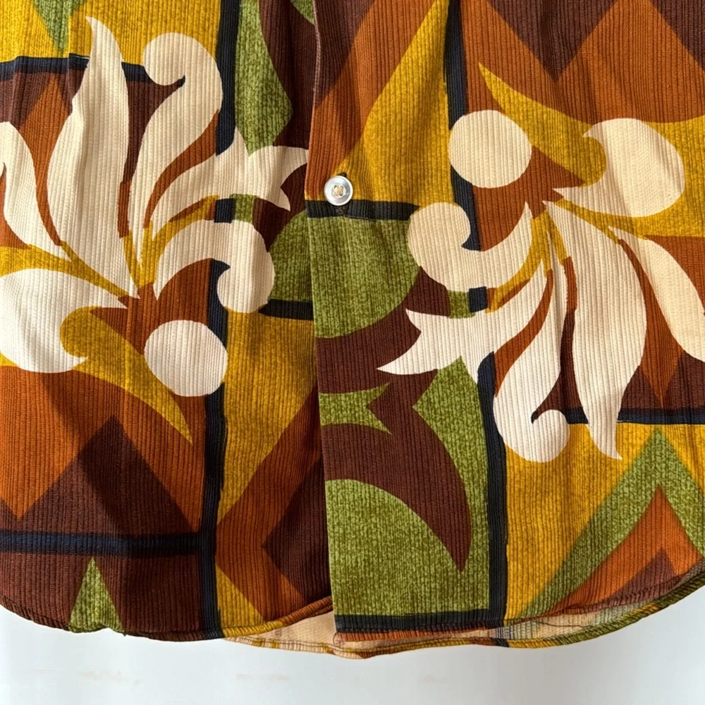 Napili Hawaiian shirt. No iron fabric. Vintage retro tiki tropical ποΈπ΄ππ»ββοΈπ§π - Picture 3 of 13